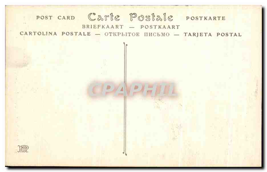 CPA Langeais Porte d'Entree du Chateau — Rückseite