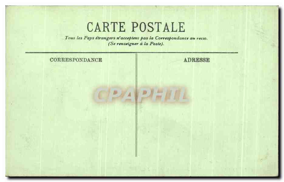 CPA Dijon La Place Saint Etienne — Rückseite