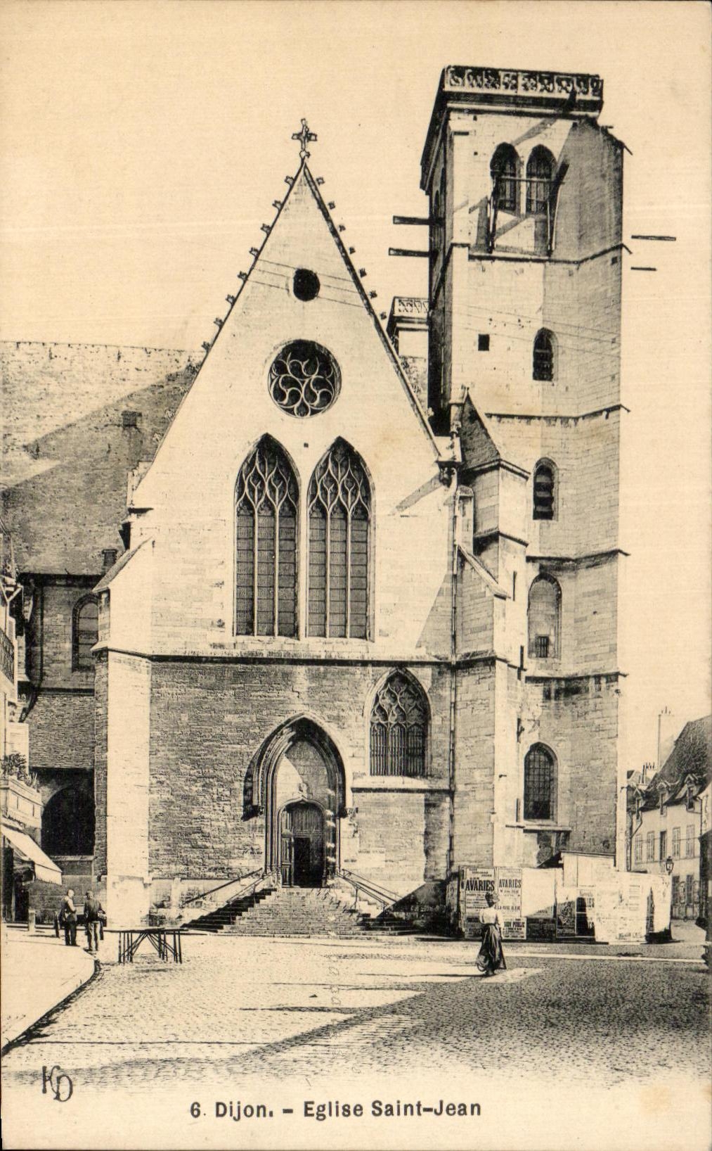 CPA Dijon Eglise Saint Jean