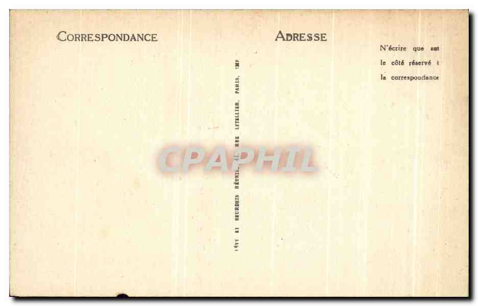 CPA Dijon Vue Generale De la Place Darcy — Rückseite