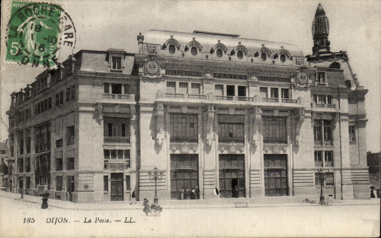CPA Dijon La Poste