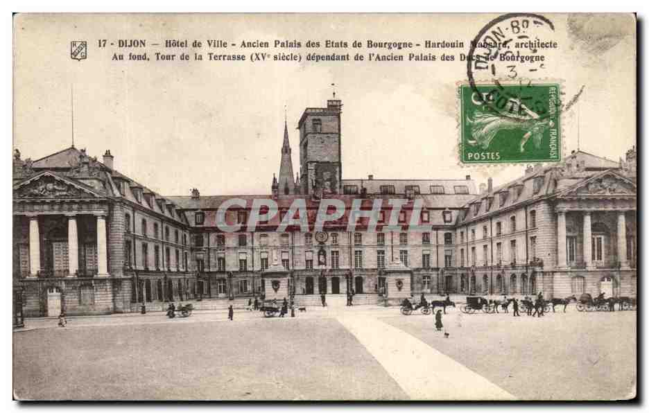 CPA Dijon Hotel de Ville Ancien Palais des Etats de Bourgogne