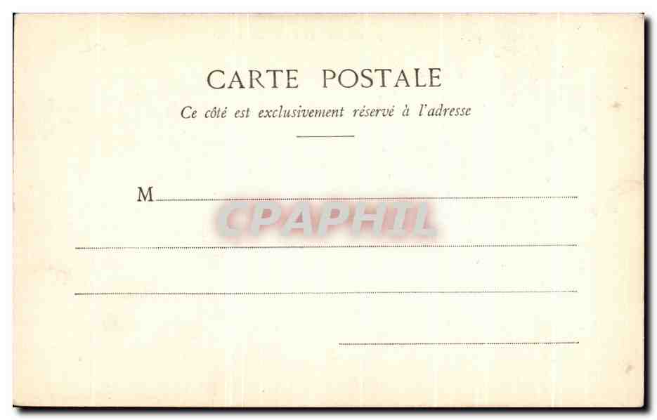 CPA Dijon Place St Pierre — Rückseite