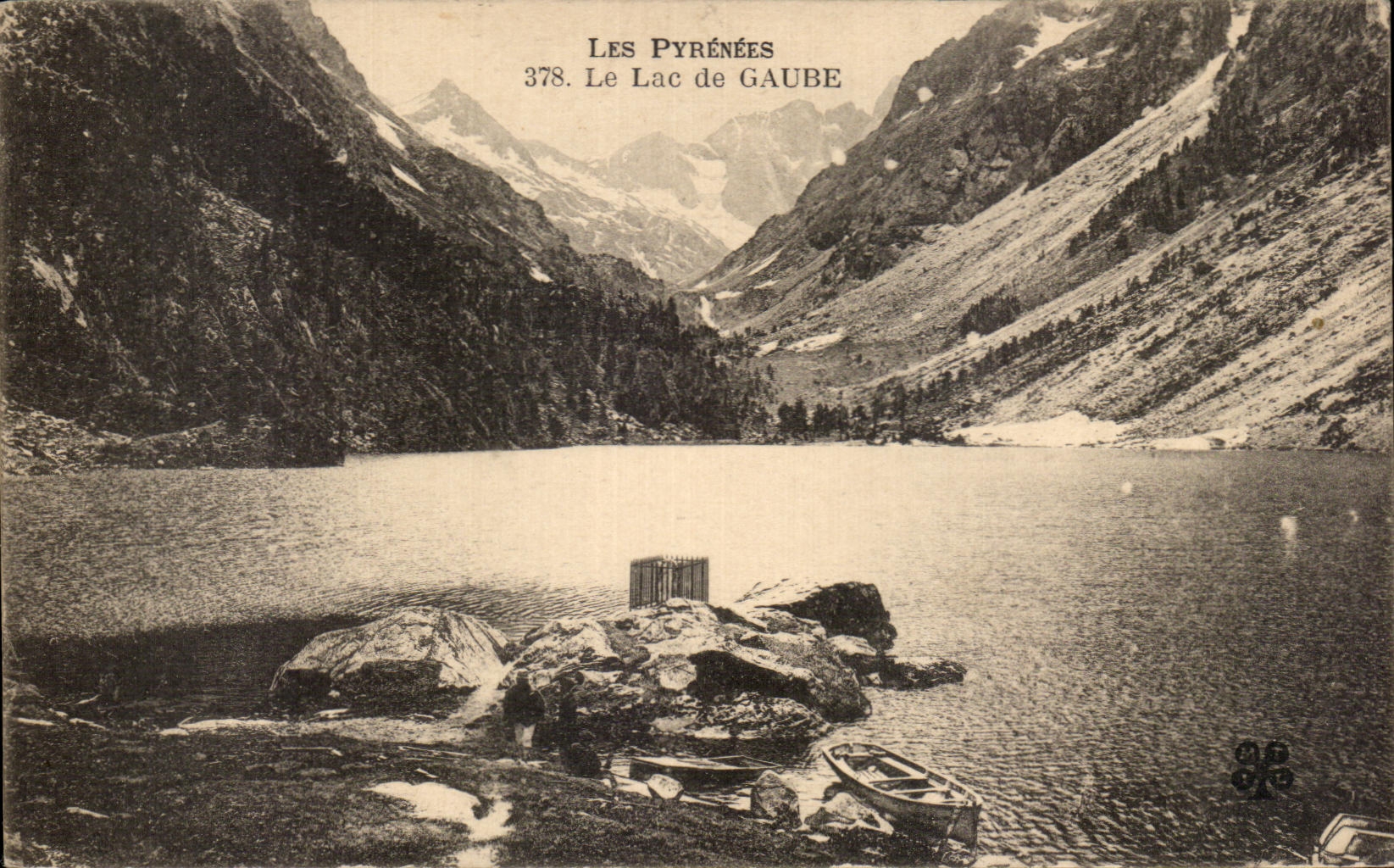 Les Pyrénées — Le Lac de Gaube — Éditeur non identifié, n° 378