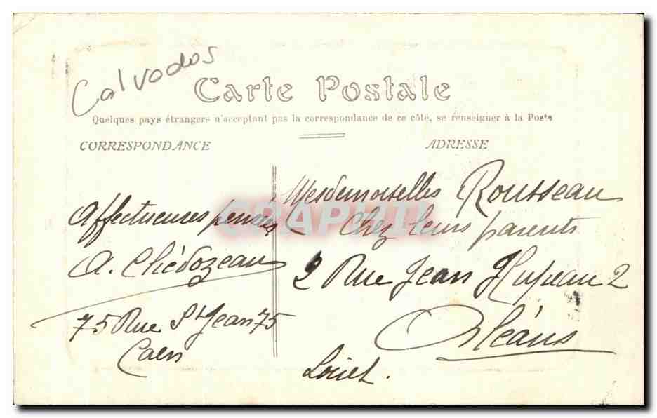 CPA Caen Le Tribunal de Commerce — Verso