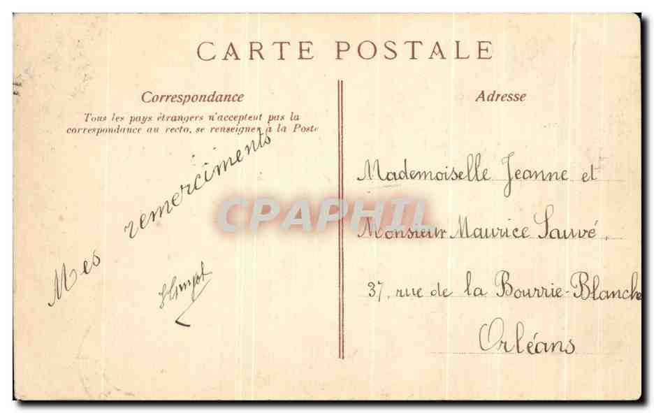 L'Auvergne pittoresque — La Restauration au Sommet du Puv de Dôme — V.D. éditeur — Reverso