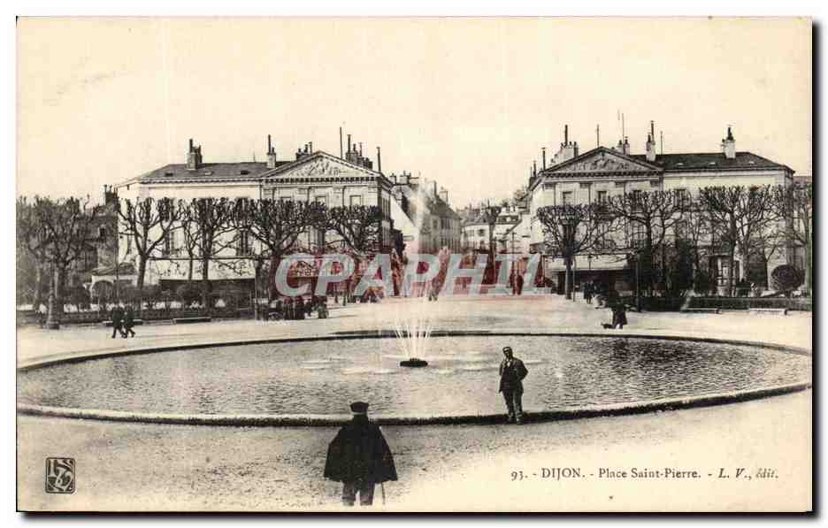 CPA Dijon Place Saint Pierre