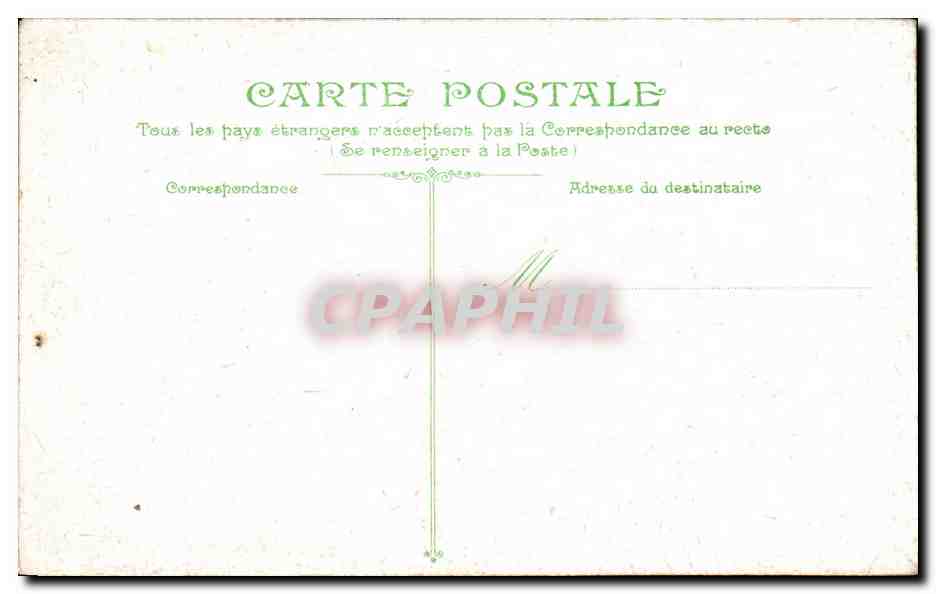 CPA Caen L' Eglise St Pierre — Verso