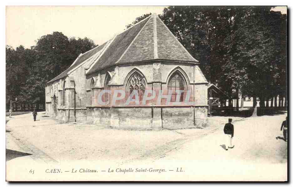 Caen — Le Château — La Chapelle Saint-Georges — LL