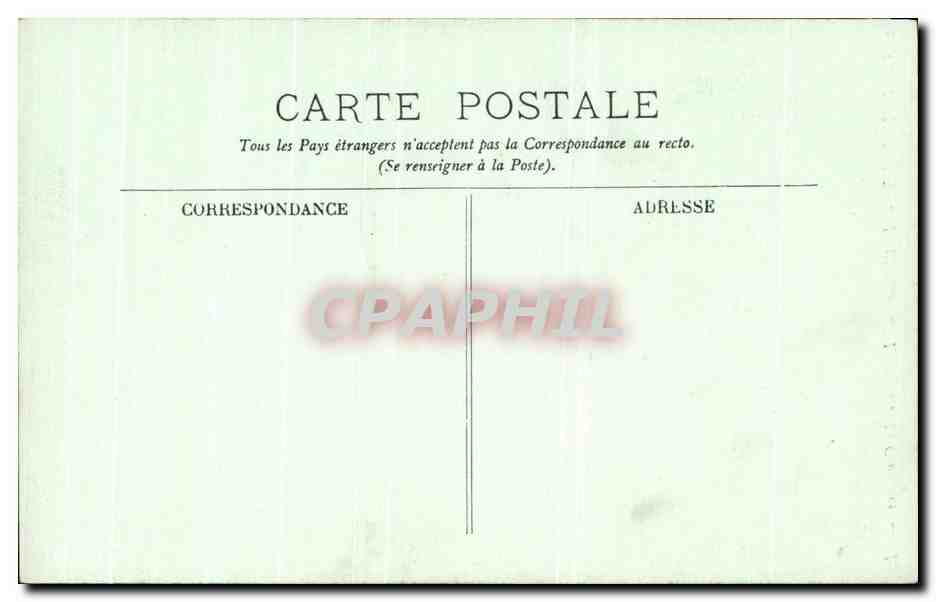CPA Chenonceaux Le Chateau Le Puits Et Les Communs — Rückseite