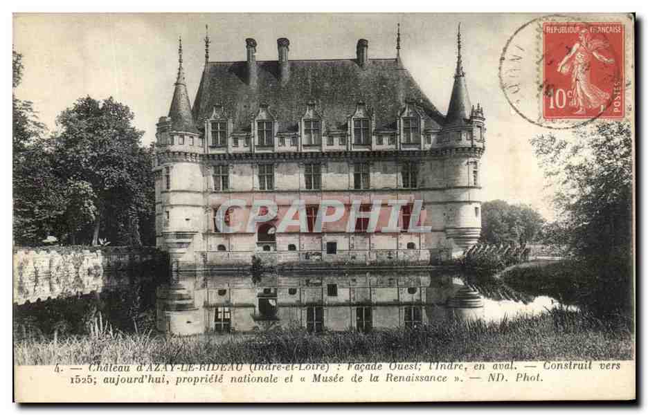 CPA Chaleau D'Azay 
