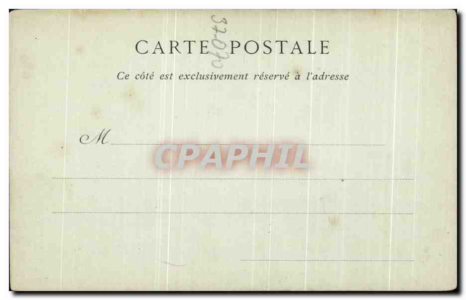 CPA Chateau De Chenonceaux Les Communs — Rückseite