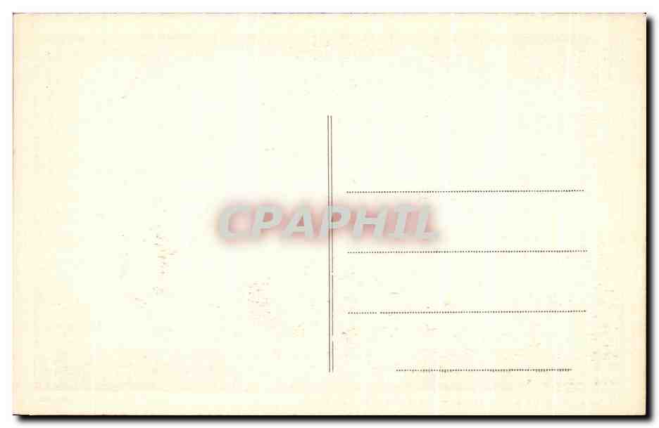 CPA St Martin Le Beau Le Portail De l'Eglise — Rückseite