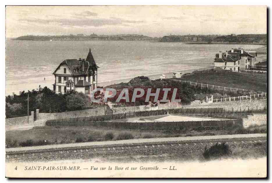 Saint-Pair-sur-Mer — Vue sur la Baie et sur Granville — LL.