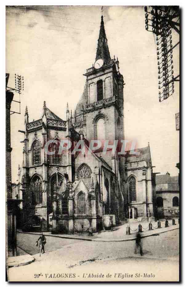 Valognes - L'Abside de l'Église St-Malo