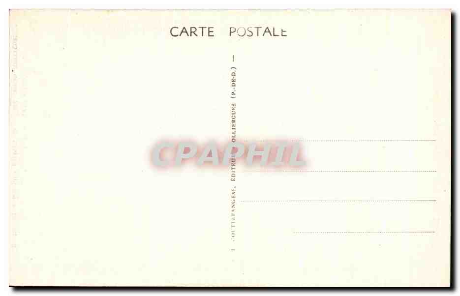 Clermont-Ferrand — Église Notre-Dame-du-Port (XIIe siècle) — G.D'O. 1063 — Reverso