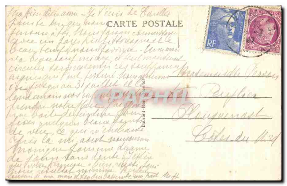 Carolles — Petit Chemin dans la Vallée des Peintres — CPAPHIL 3331 — Verso