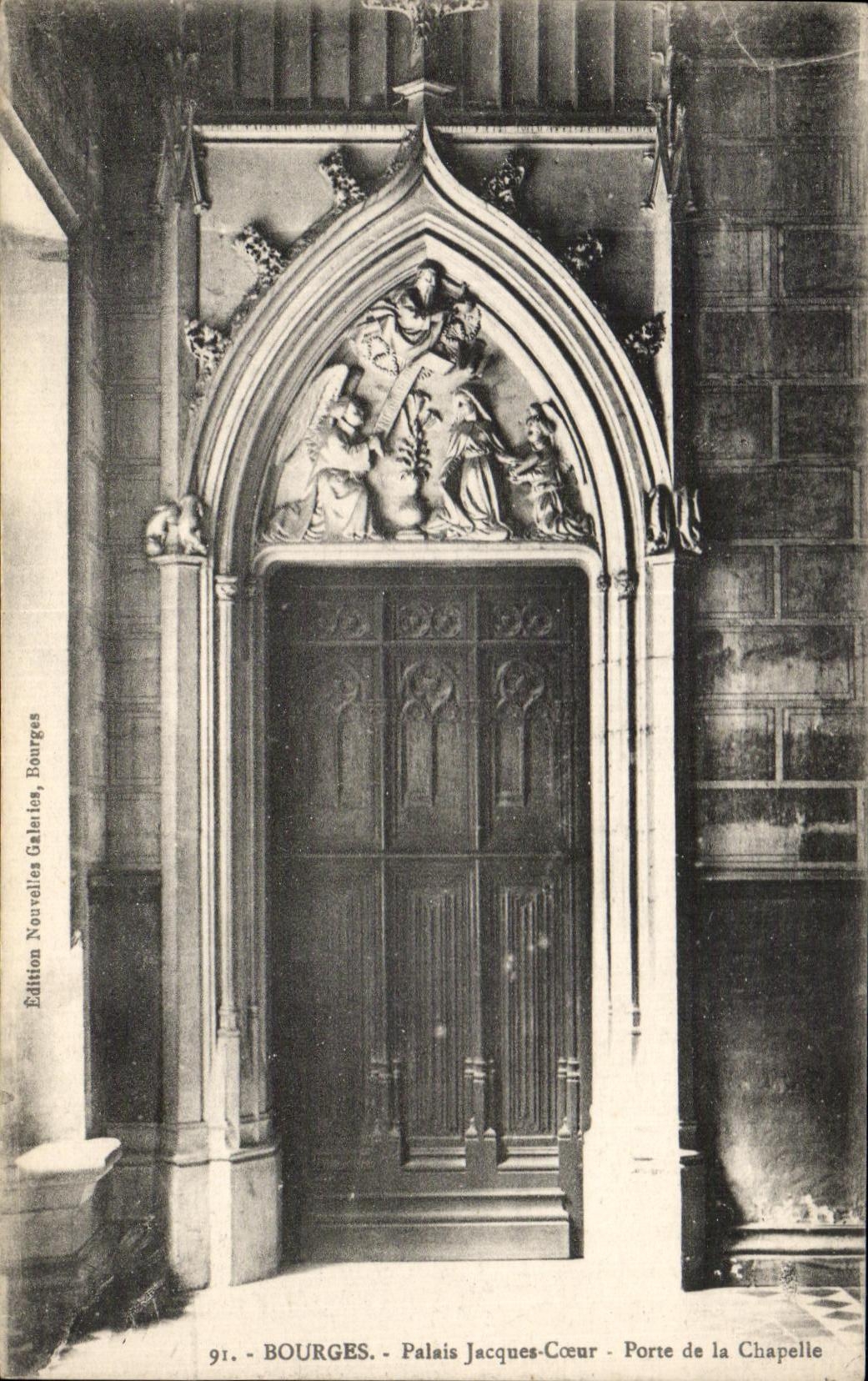 CPA Bourges Palais Jacques Coeur Porte De La Chapelle