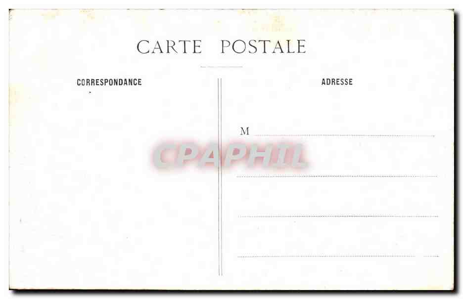 CPA Dijon St Michel et la Bourse du Commerce — Rückseite