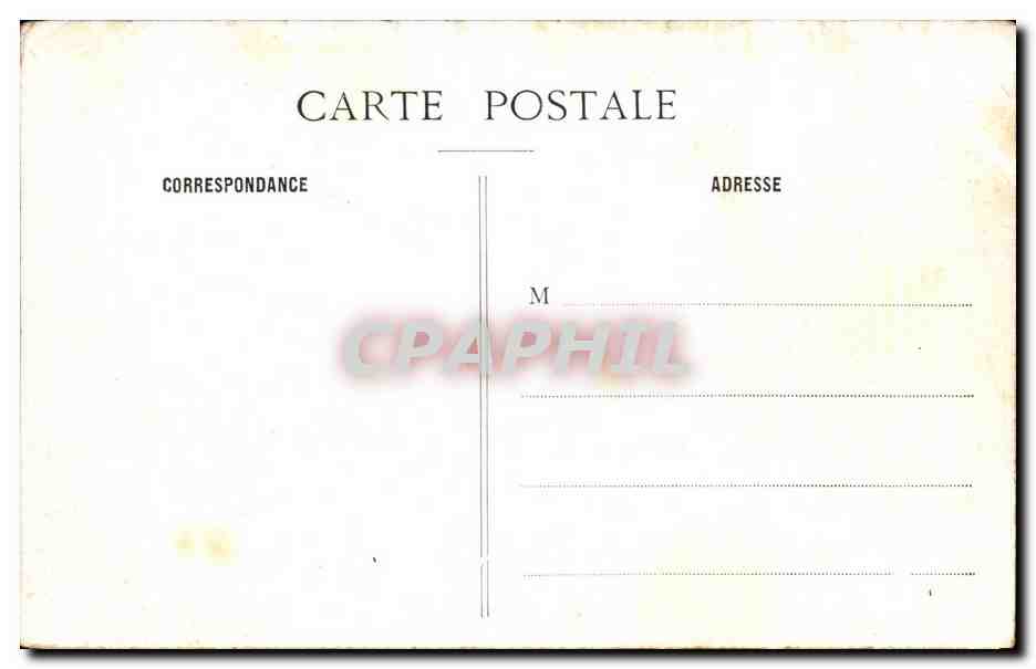 CPA Dijon Place des Ducs et Tour des Etats — Rückseite