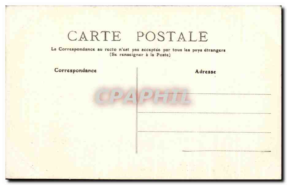 CPA Puy de Dome Chatelguyon Vue generale de la Ville prise du Calvaire — Rückseite