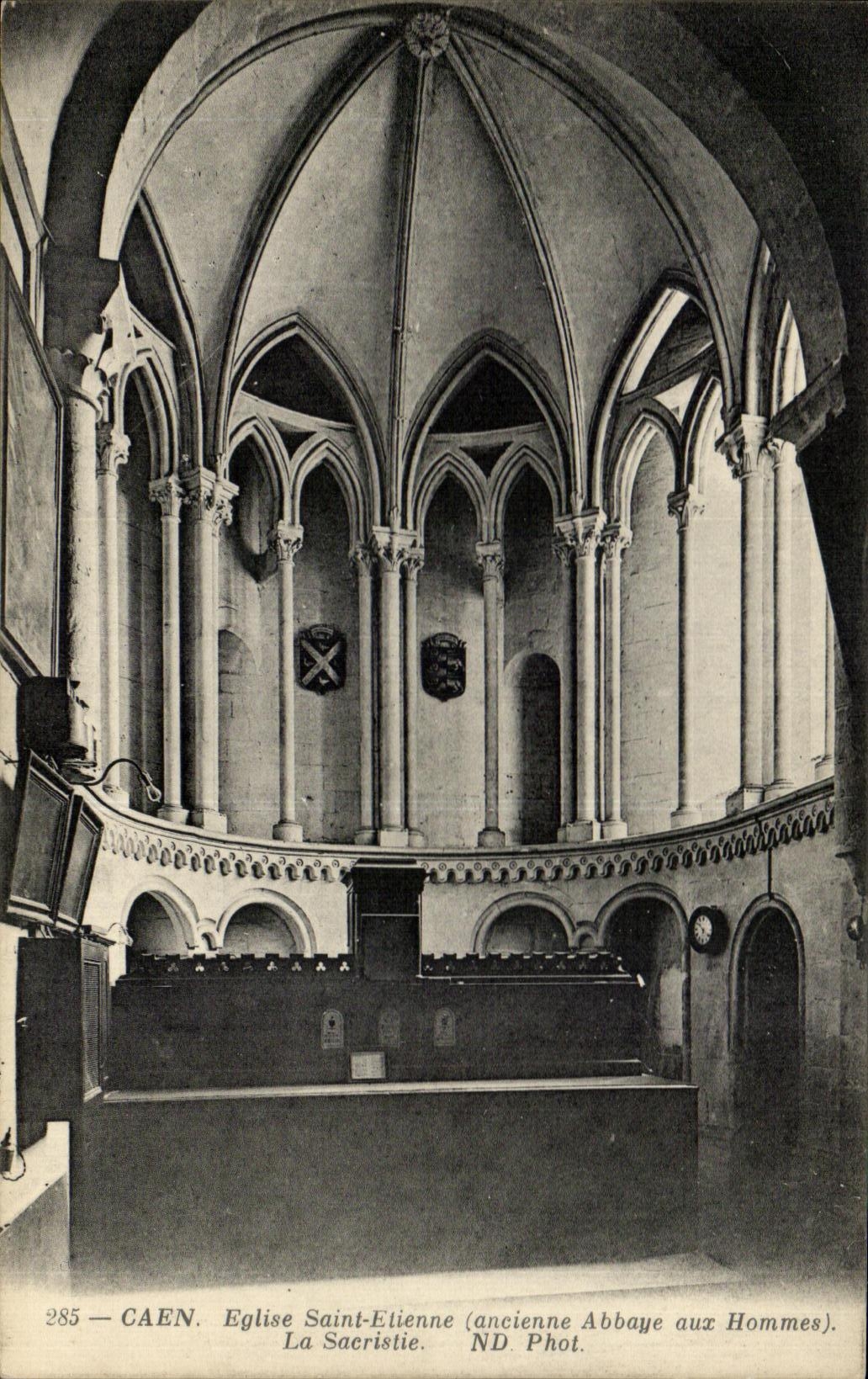 Caen — Église Saint-Étienne (ancienne Abbaye aux Hommes) — La Saeristie. ND Phot. n°285