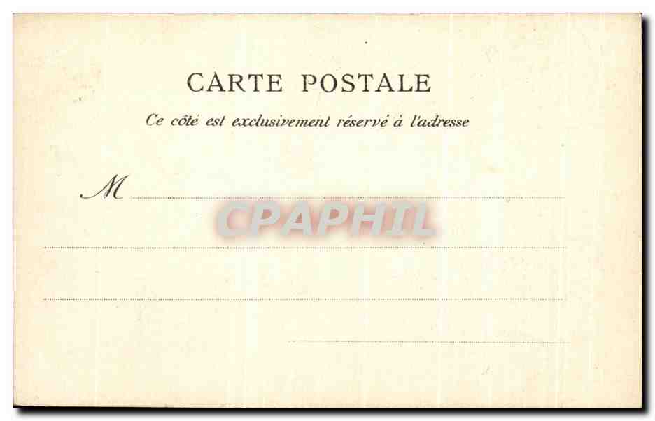 CPA Tours Cathedrale Vue Interieure — Verso