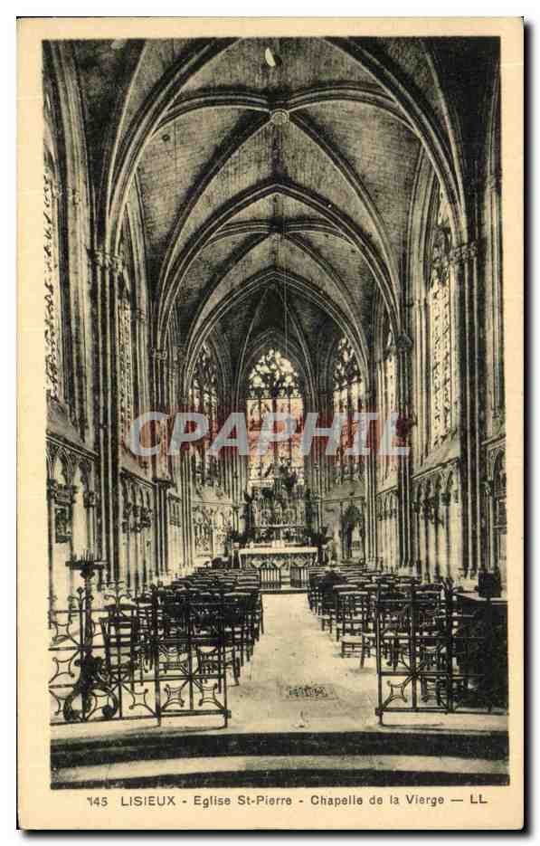 Lisieux - Église St-Pierre - Chapelle de la Vierge — LL