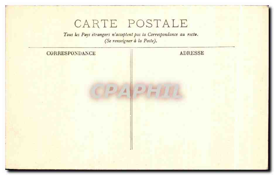 CPA Langeais Le Chateau Facade Meridionale — Rückseite