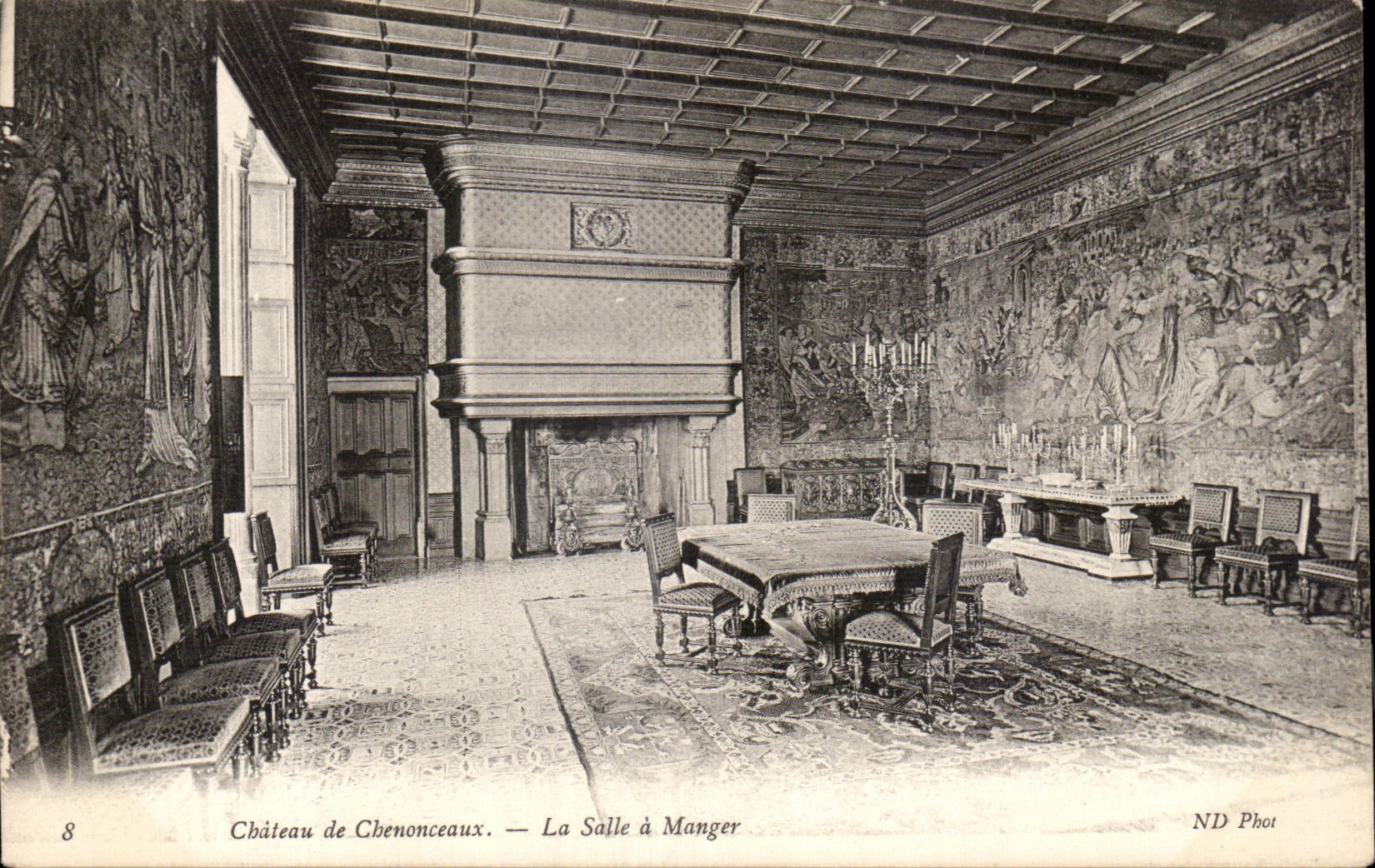 CPA Chateau de Chenonceaux La Salle a Manger