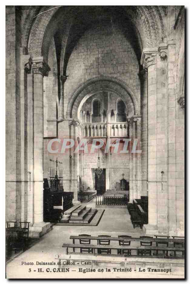 Église de la Trinité - Le Transept — Caen — Photo H. Coton