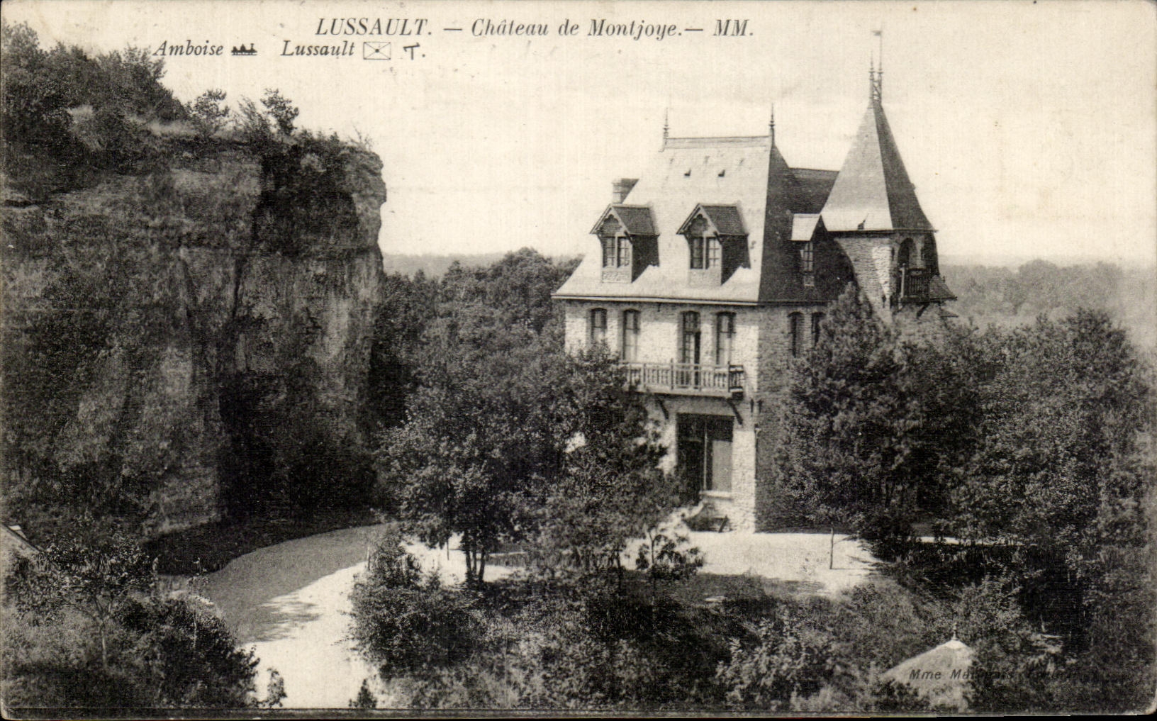 CPA Lussault Chateau de Montjoue 