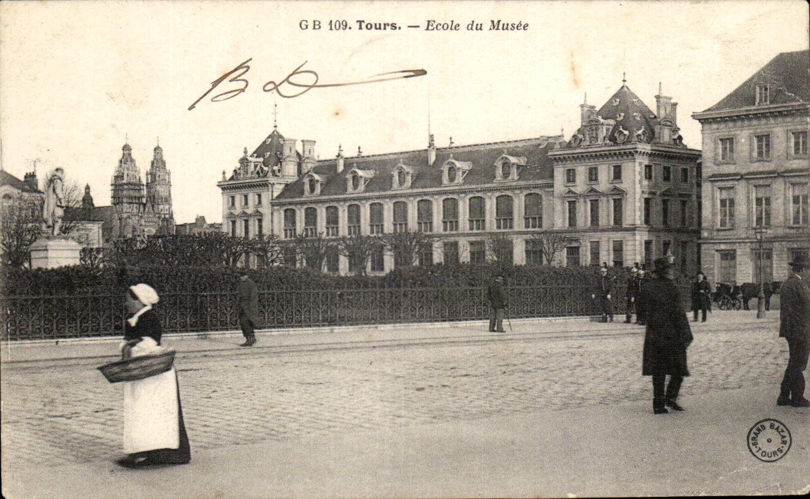 CPA Tours Ecote du Musee