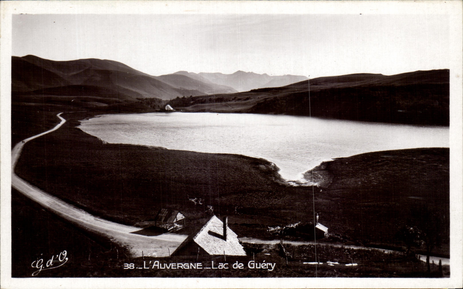 CPA L'Auvergne Lac De Guery