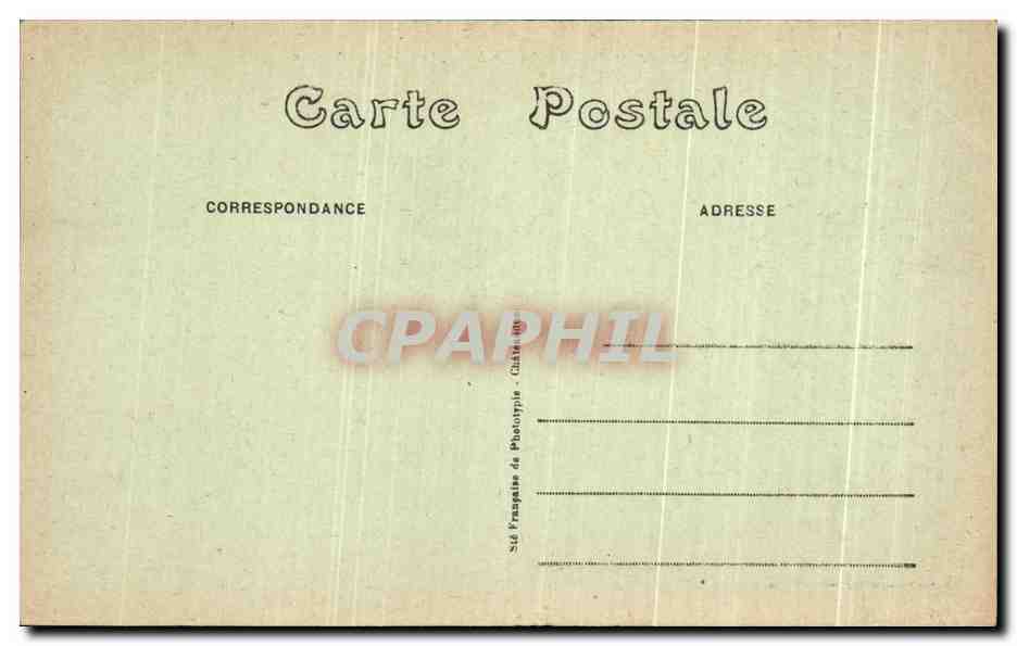 CPA Chateau De Charbonnieres Facade Sud Le Lac Cygne  — Rückseite