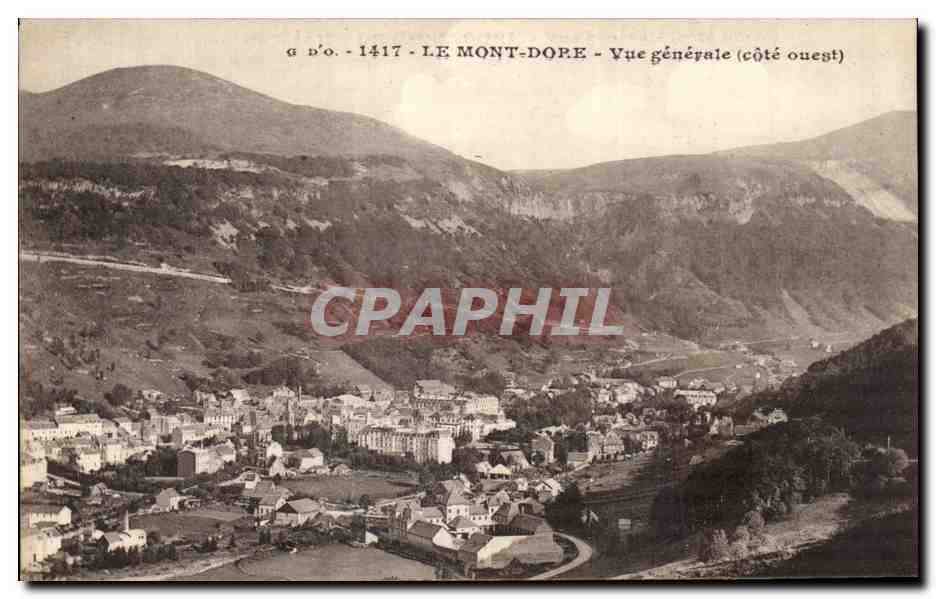 CPA Le Mont Dore Vue Genreale