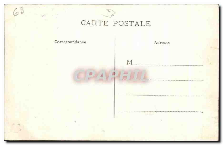 CPA Le Puy De Dome Vue Generale Du Col de Ceyssat Et La Chaine Des Puys Sud Train  — Rückseite