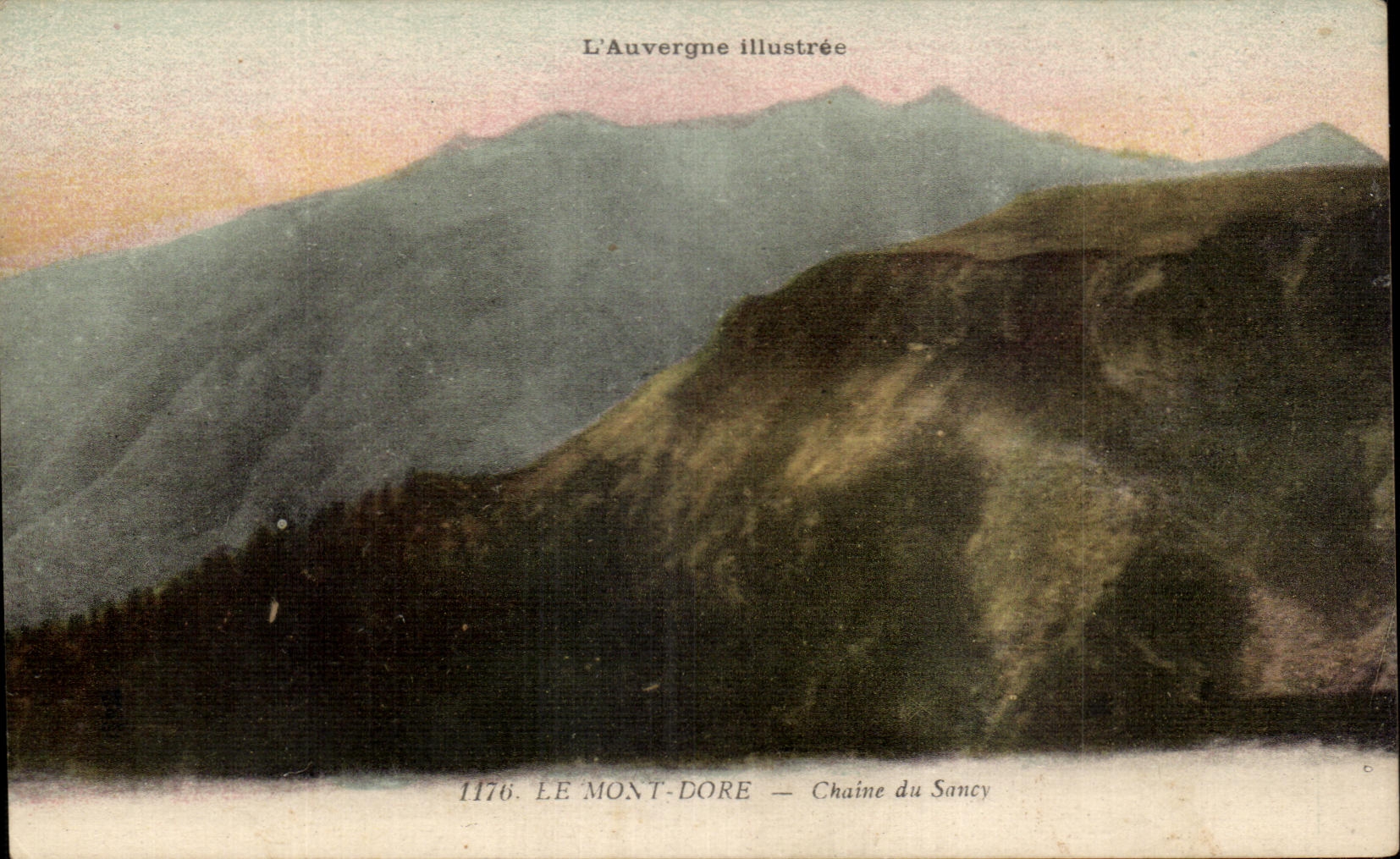 CPA Le Mont Dore Chaine De Sancy