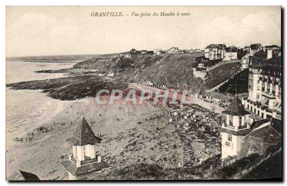 Granville — Vue prise du Moulin à vent — Serrand, phot. Granville