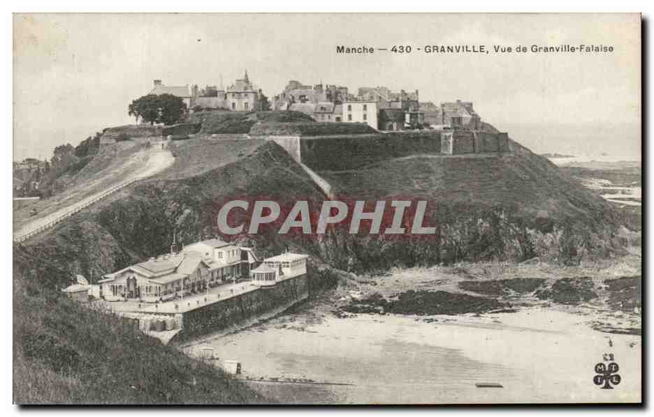 Granville — Vue de Granville-Falaise — Manche 430