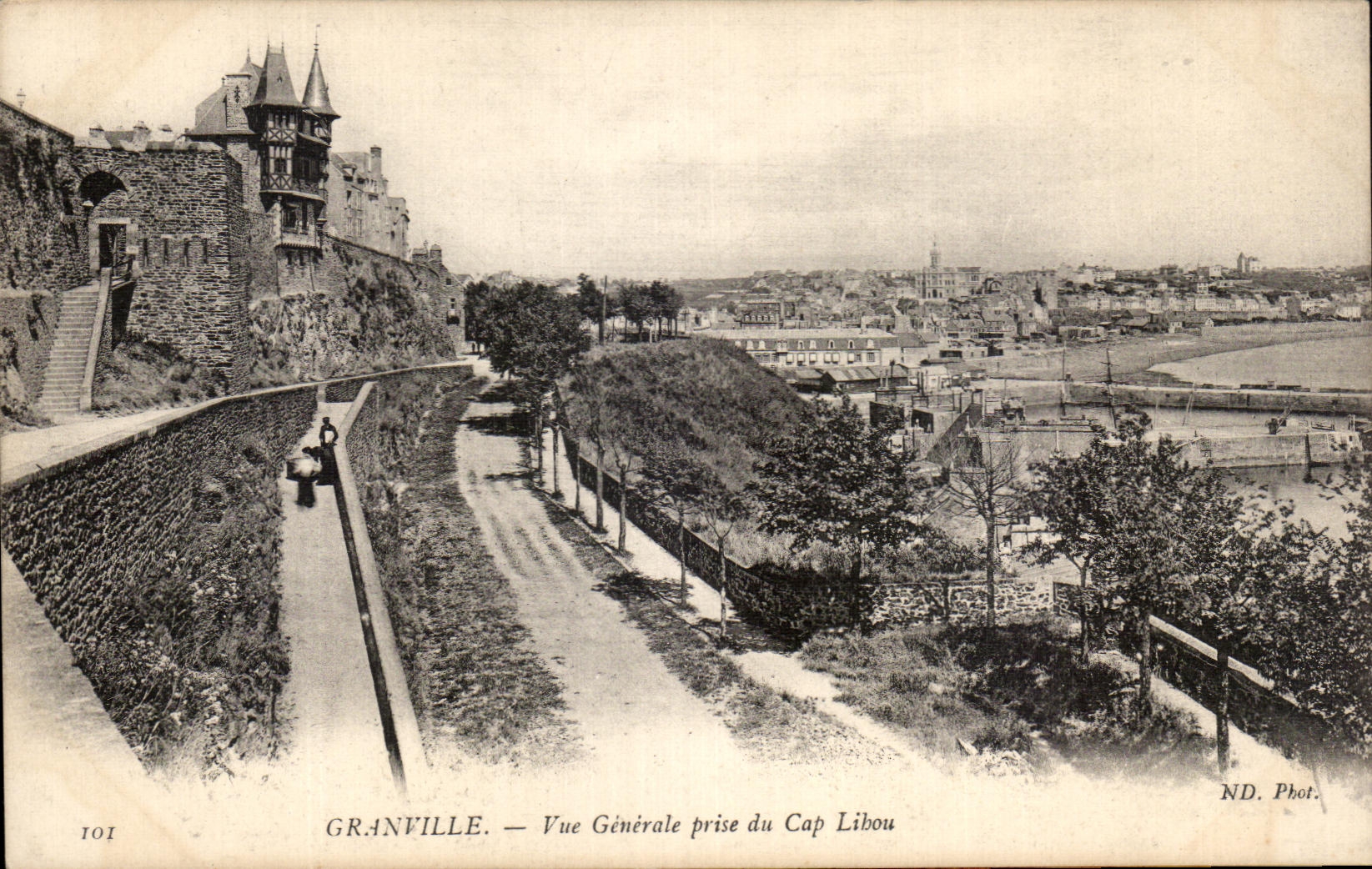 Granville — Vue Générale prise du Cap Libou — ND. Phot. n° 101