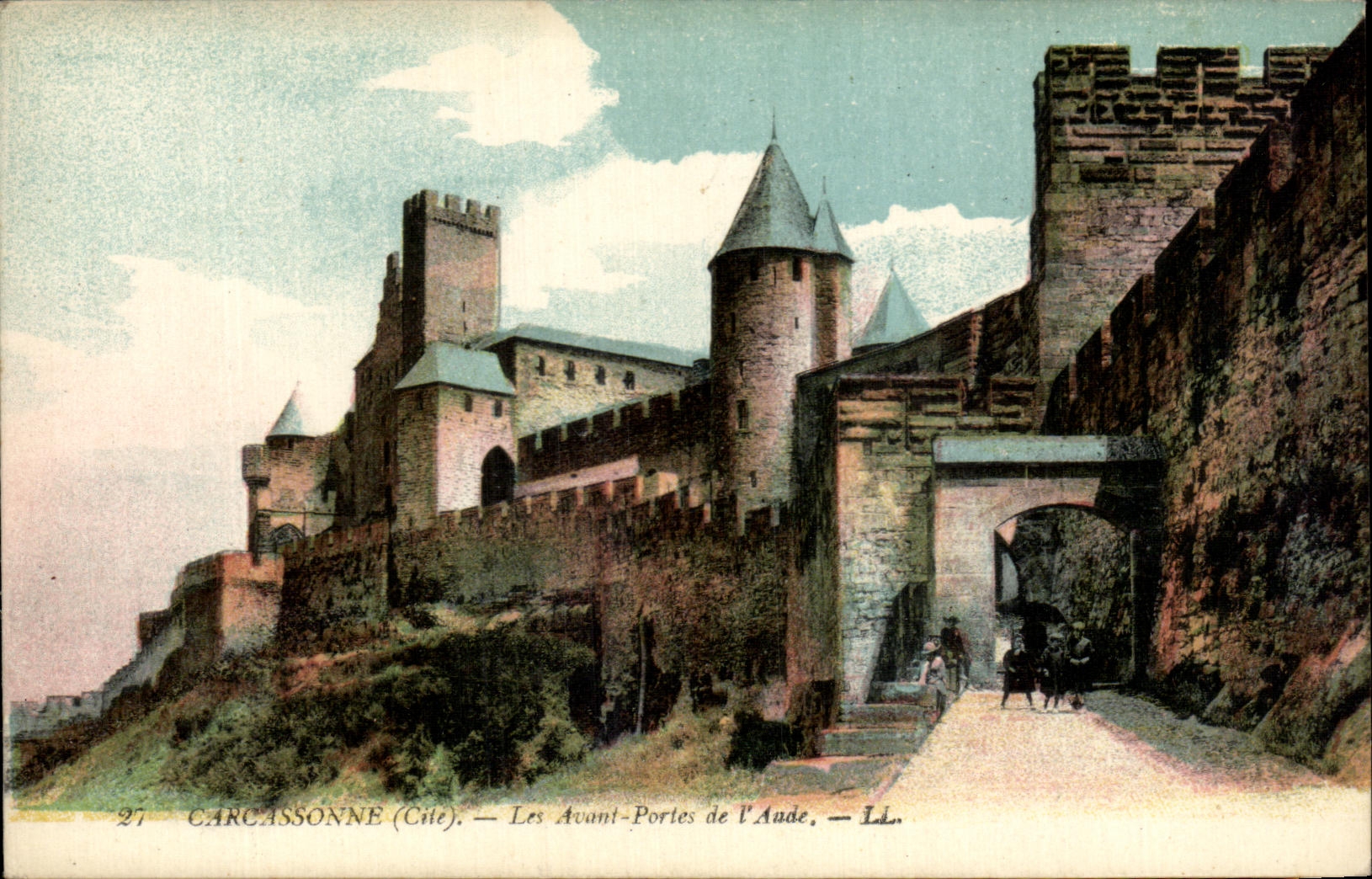 Carcassonne (Cité) — Les Avant-Portes de l'Aude — LL.