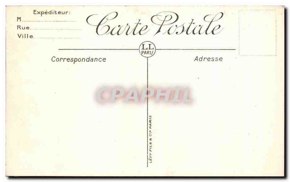 CPA Carcassonne La Tour Cahuzac Et La Tour De l'Eveque — Verso