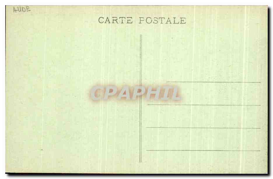 CPA Cite de Carcassonne Tours Saint Nazaire et Tour Cremade  — Verso