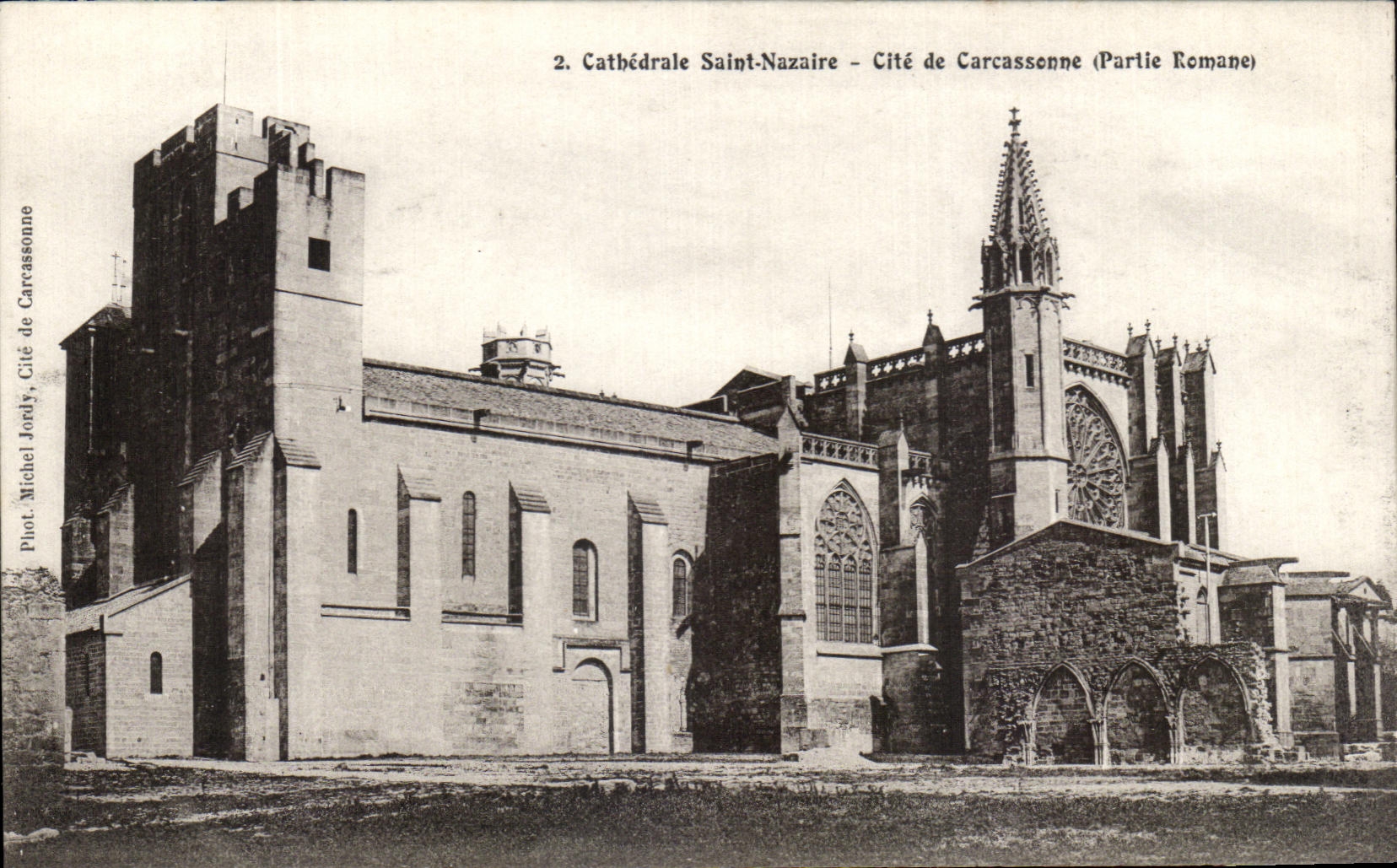 CPA Cathedrale Saint Nazaire Cite de Carcassonne