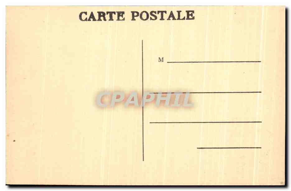 CPA la Cite de Carcassonne Le Chateau Feodal Entree principale — Verso