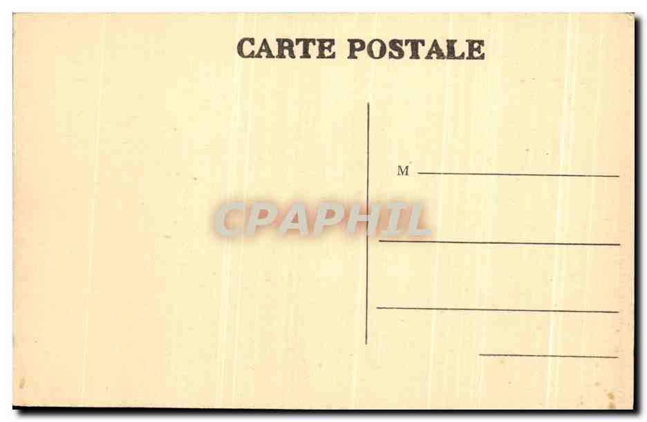 CPA la Cite de Carcassonne Vue cenerale du Nord — Verso