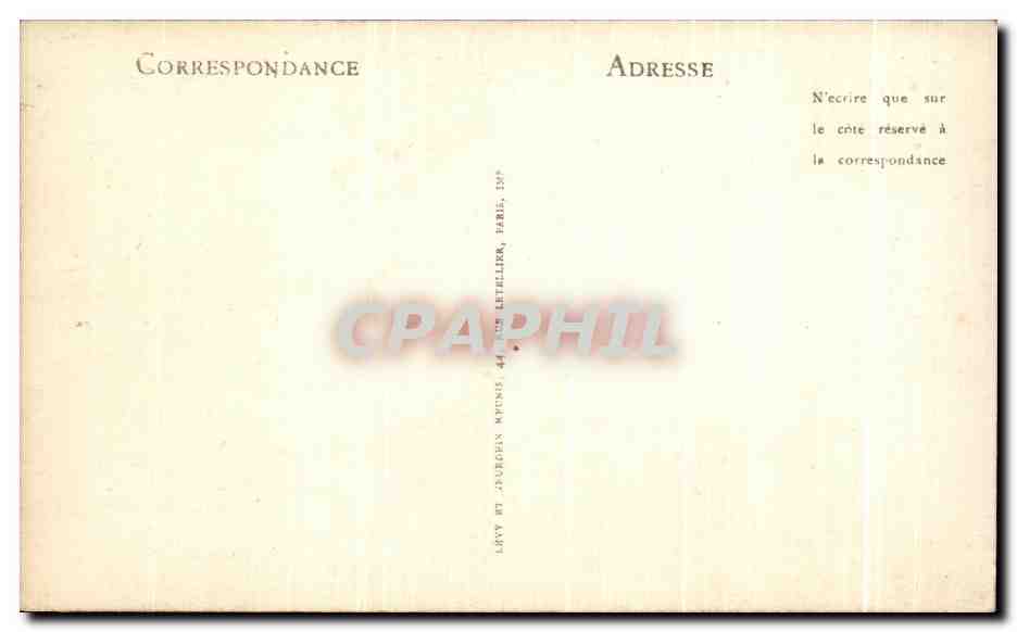 CPA Carcassonne Le Tour Cabuzac et la Tour de l'Eveque — Verso