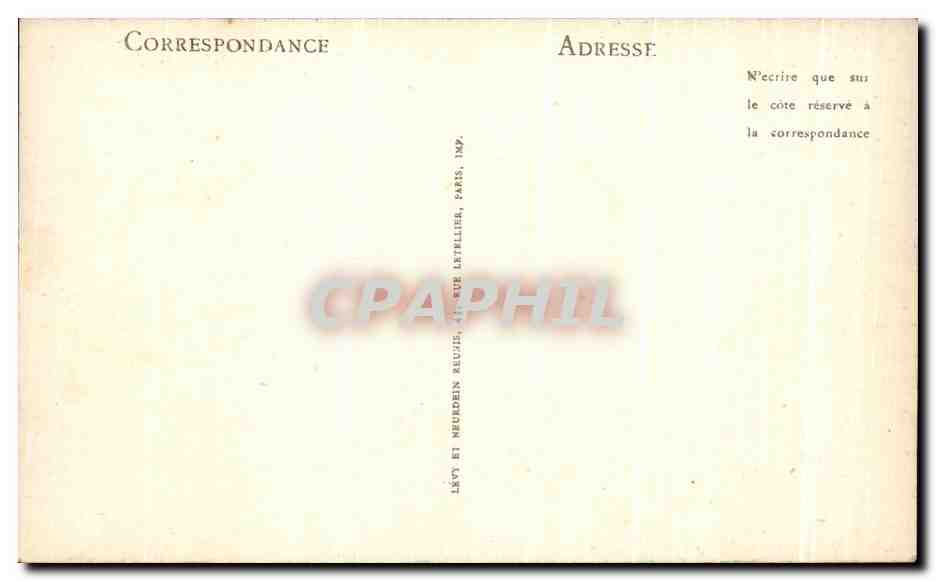 CPA Carcassonne L'eglise St Nazaire  — Verso