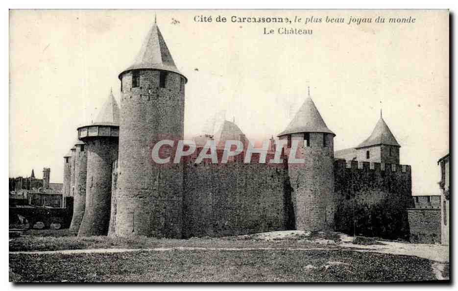 Cité de Carcassonne, le plus beau joyau du monde — Le Château